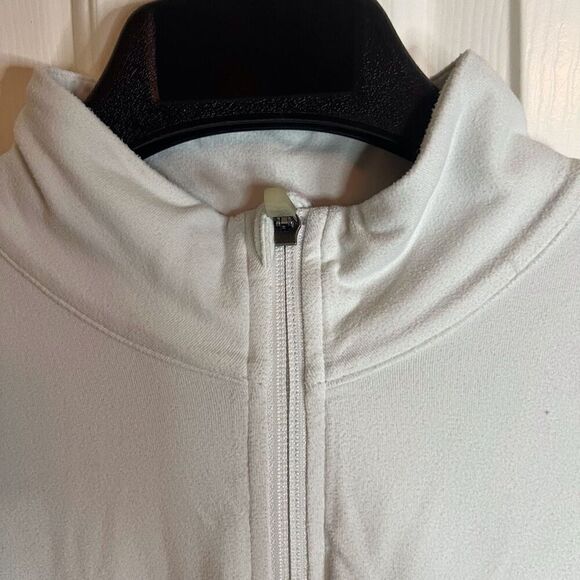 Lululemon Mens Athletic Jacket Lime Green White Size‎ Medium Active Outdoorwear - Picture 6 of 7